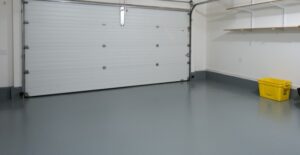 Grey basic epoxy garage floor coating