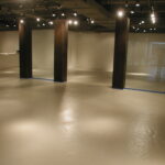 Storage area epoxy flooring